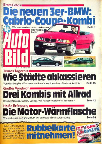 Deckblatt Auto Bild (09/1991)